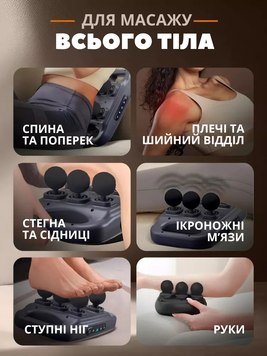 Багатофункціональний масажер 